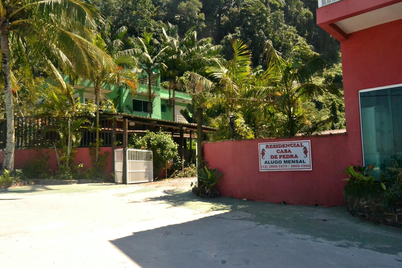 Pousada Casa De Pedra Boicucanga Exterior foto